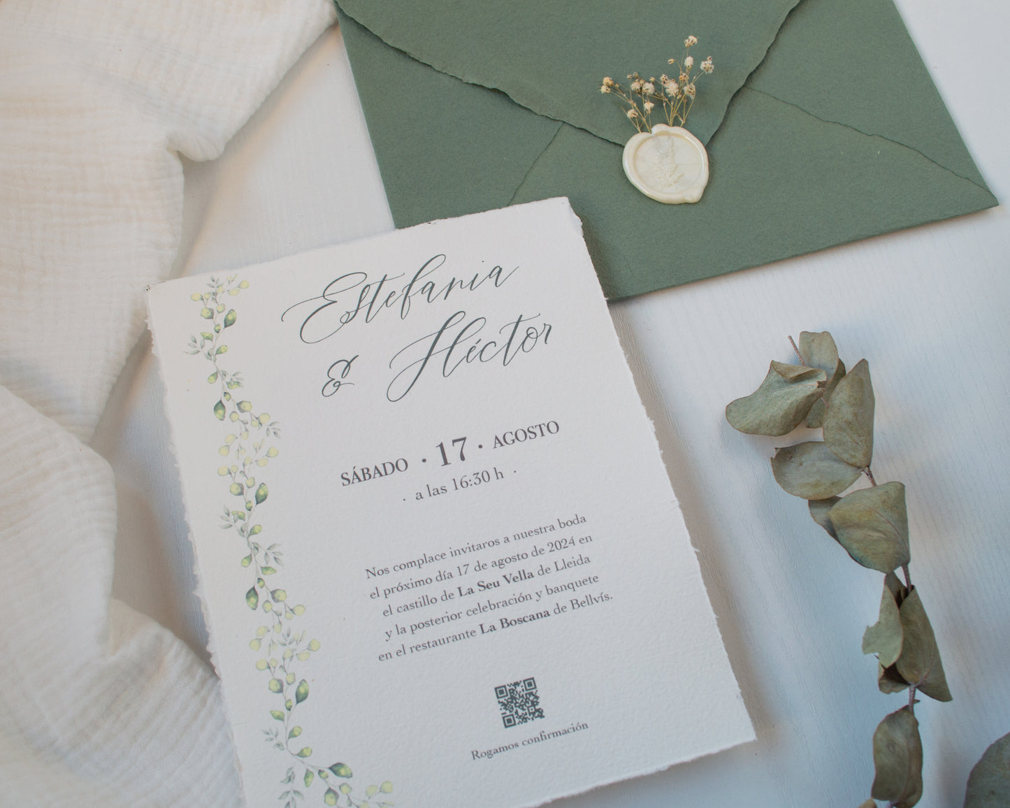 Invitación "Bloom"
