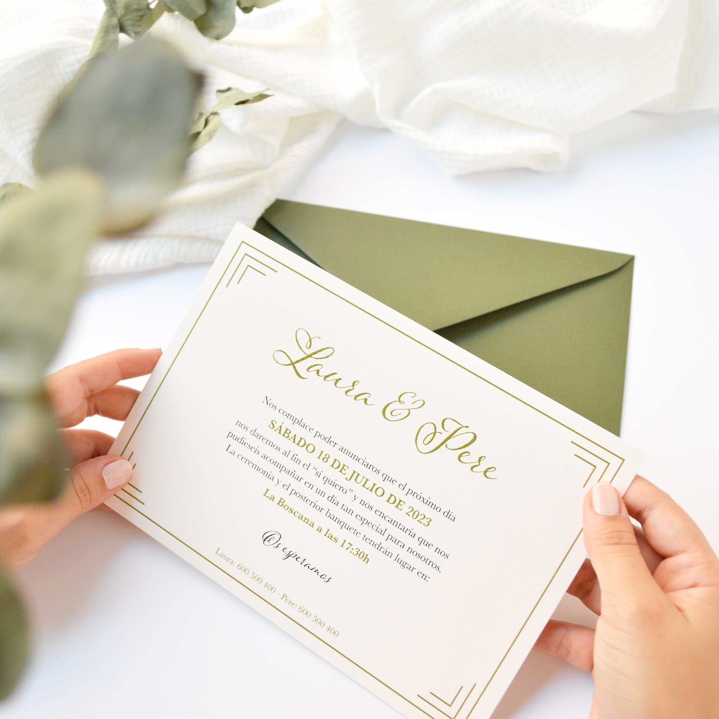 Invitación "Frame"