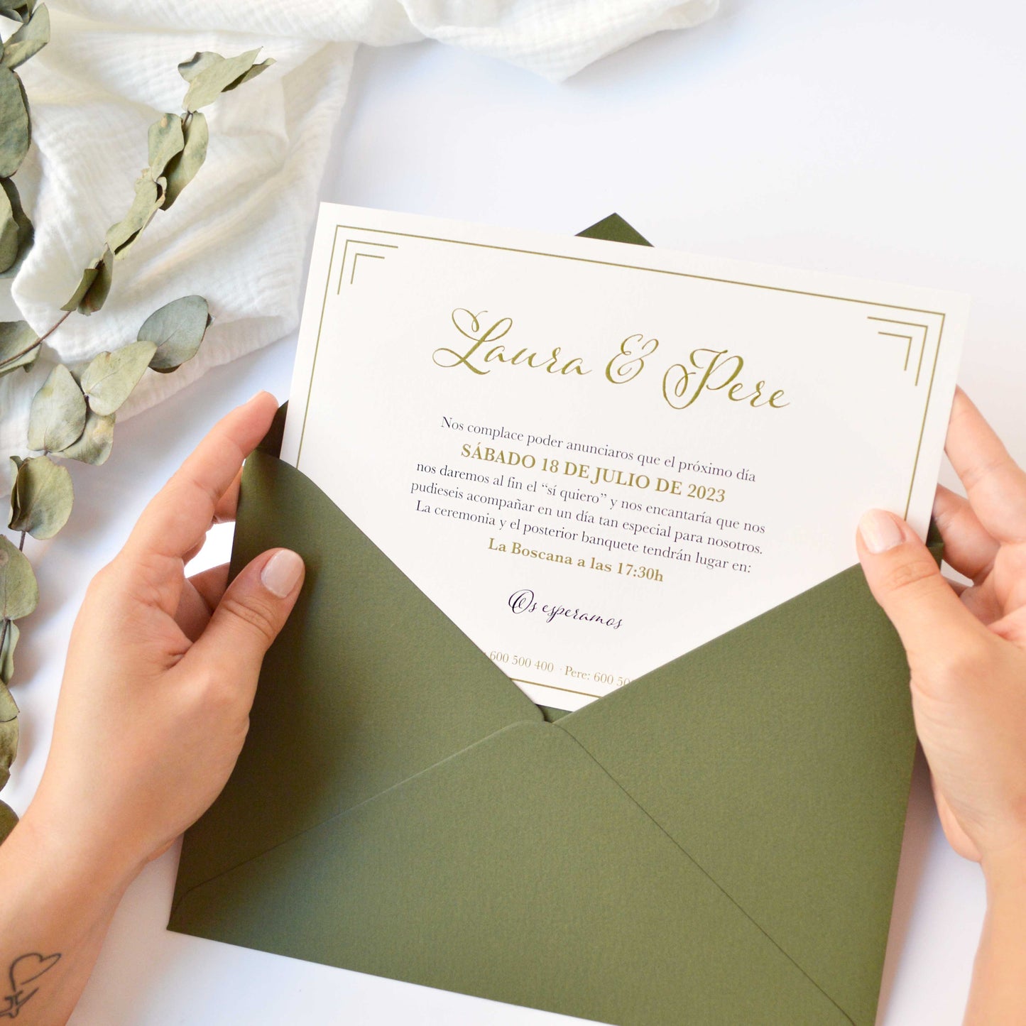 Invitación "Frame"