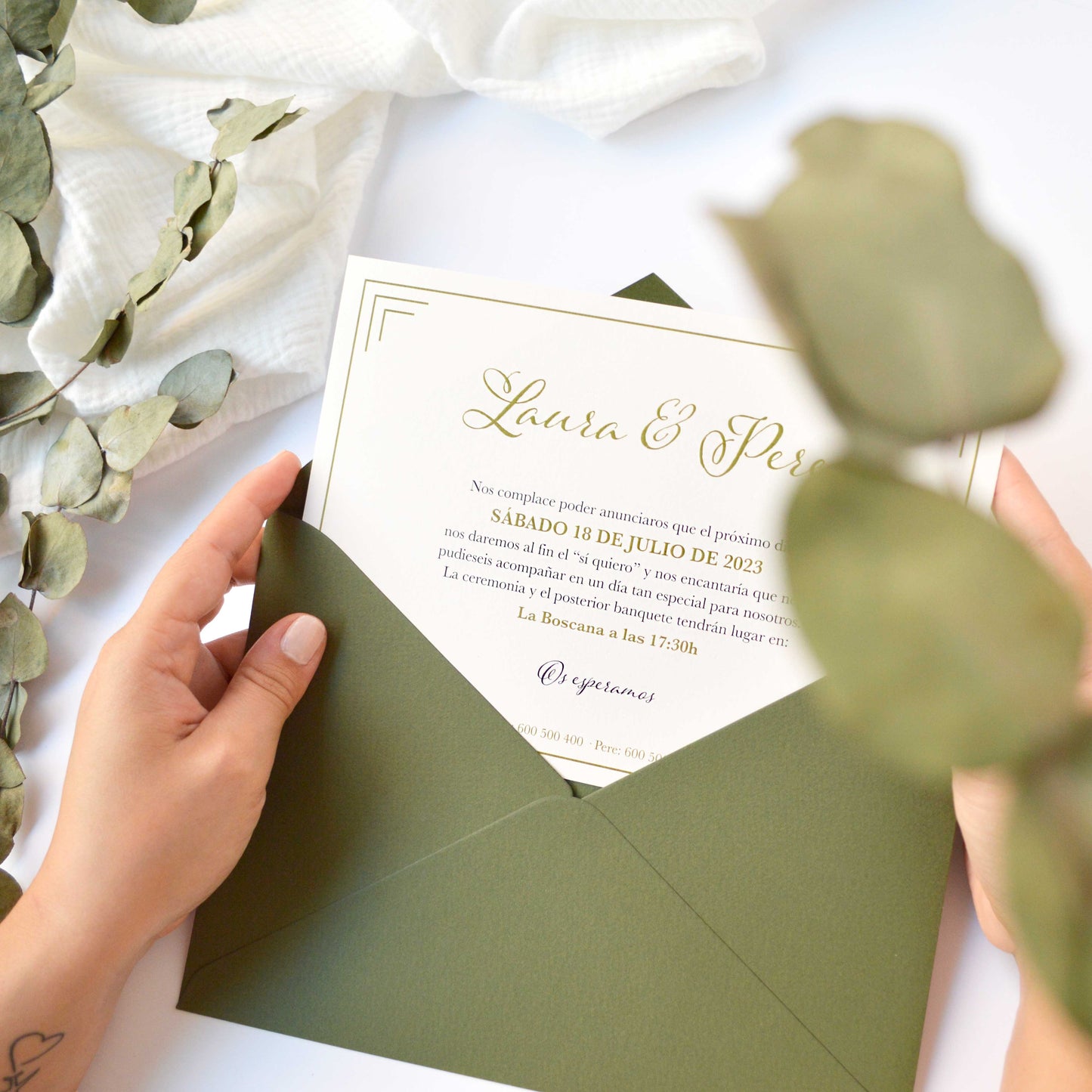 Invitación "Frame"