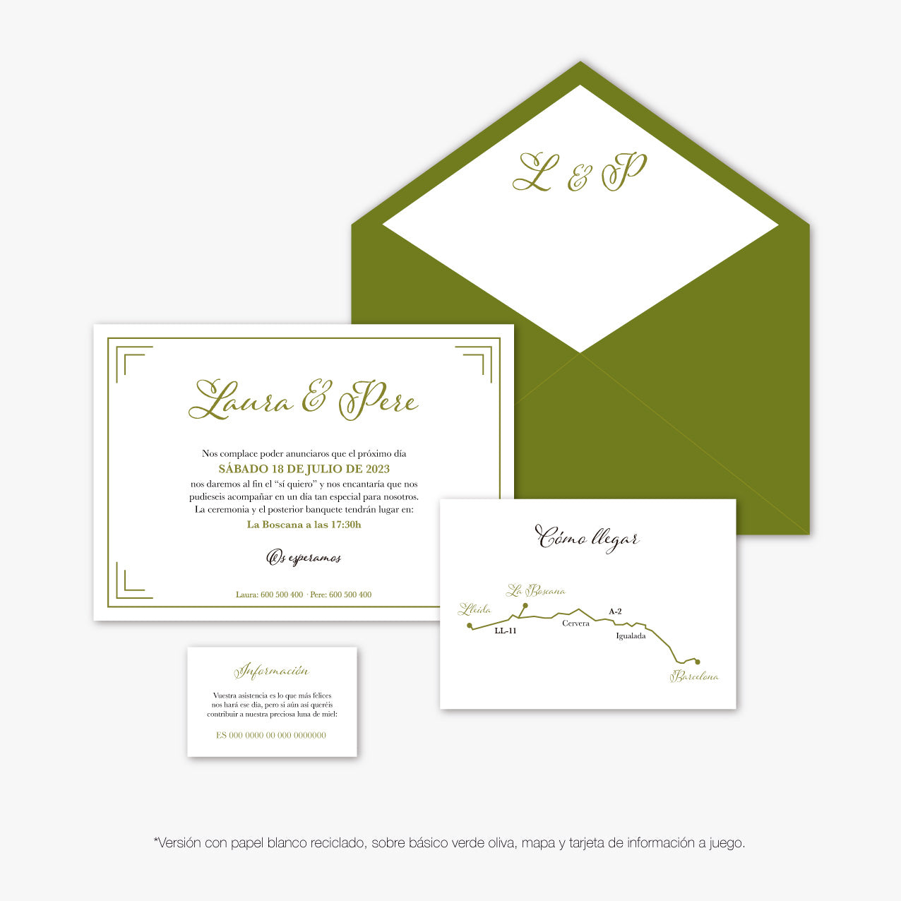 Invitación "Frame"