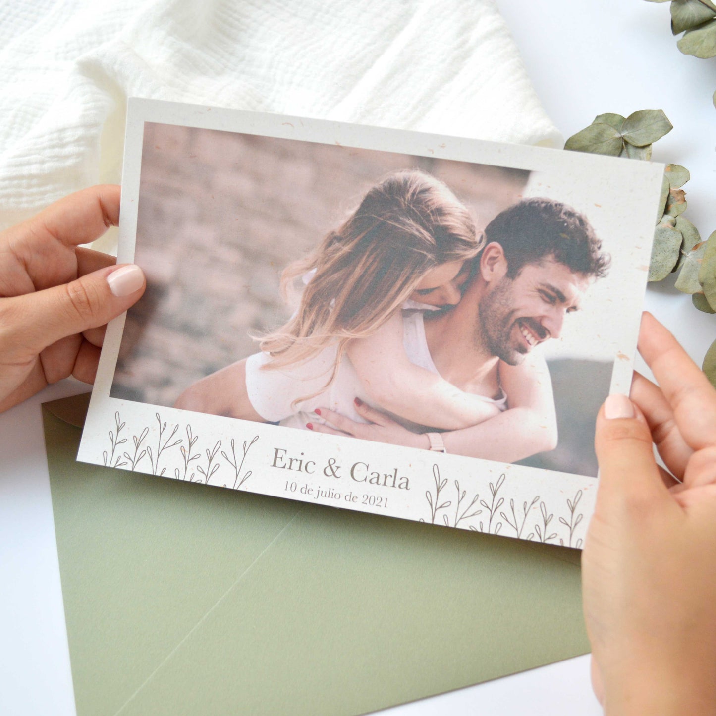 Invitación "Photo Delicate"