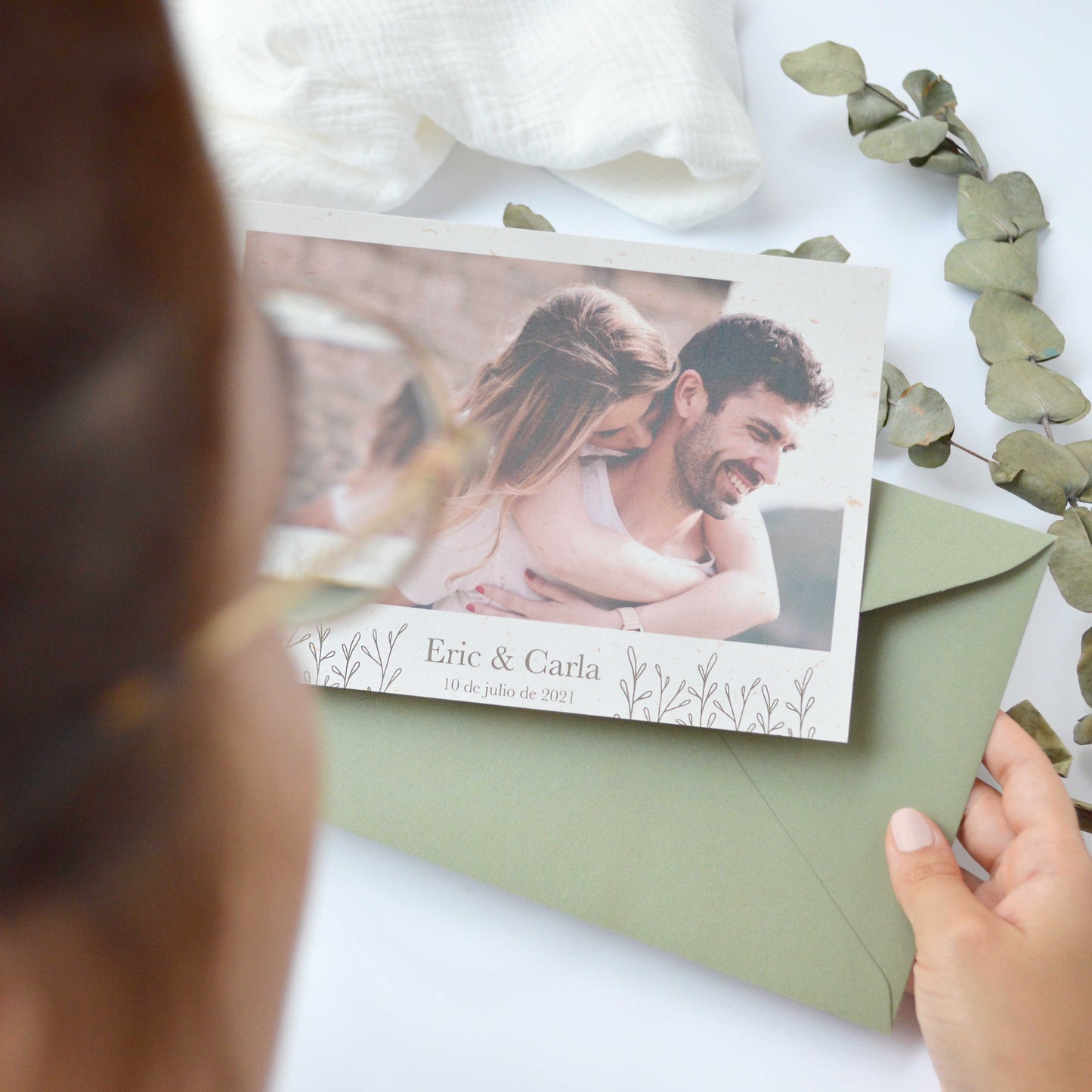 Invitación "Photo Delicate"