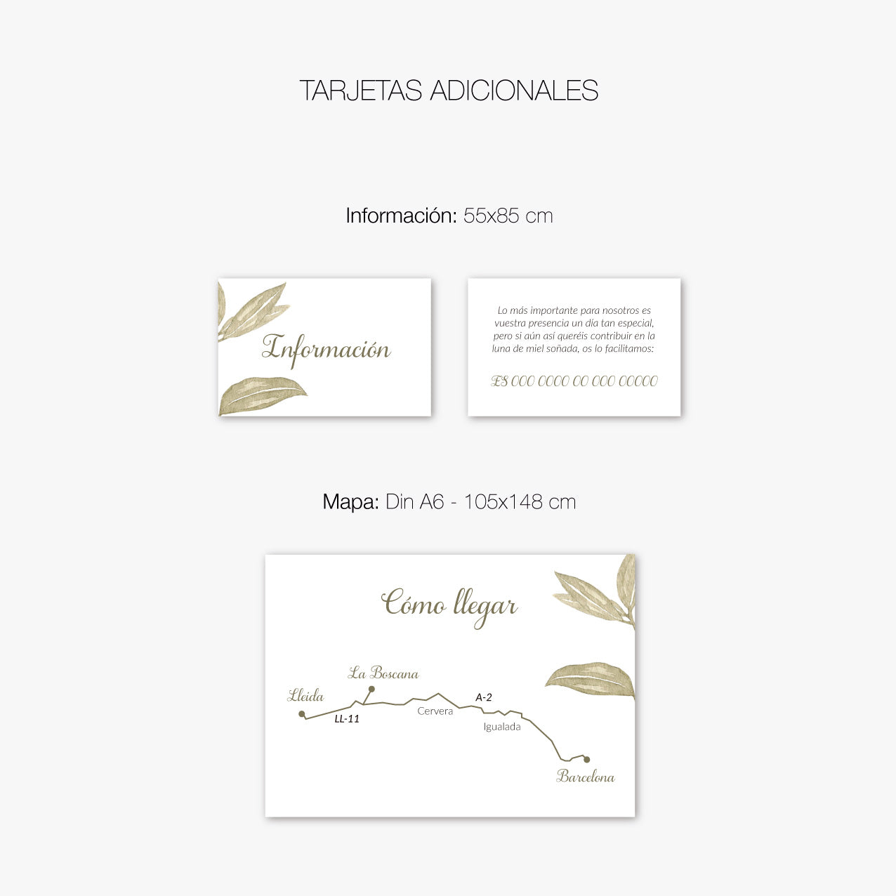 Invitación "Tender"