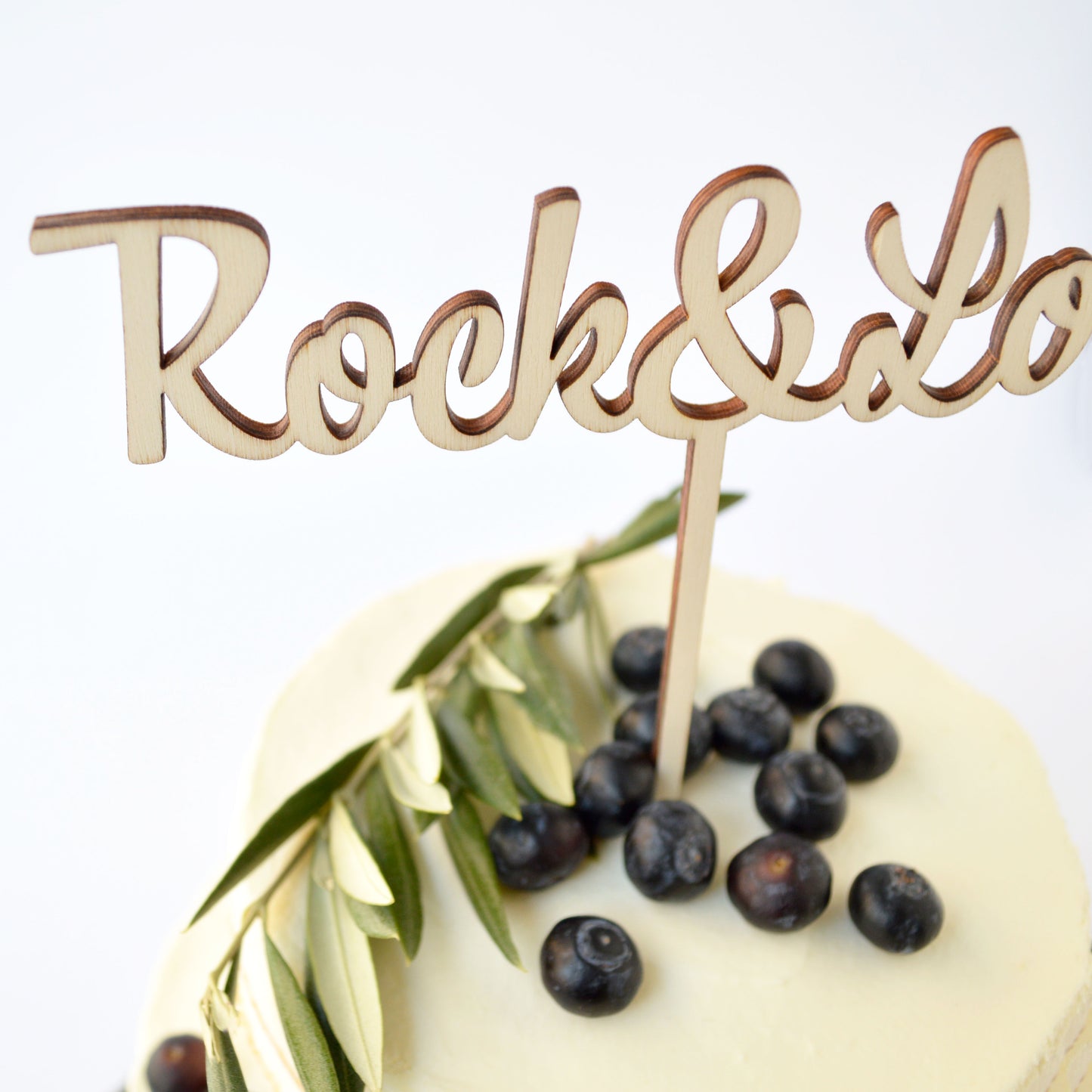 Cake Topper "Rock & Love"